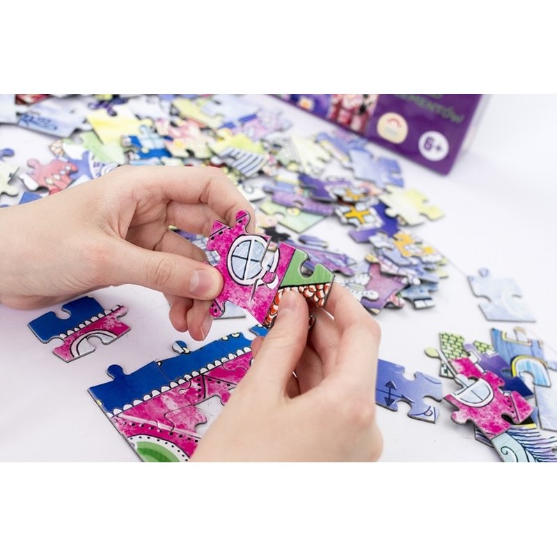 Maka Kids - Puzzle Magnetyczne Baśniowe Wzgórze