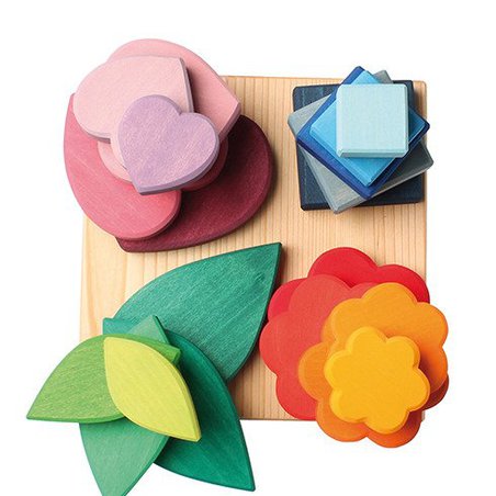 Wieża do układania, różne kształty 1+, Grimm's