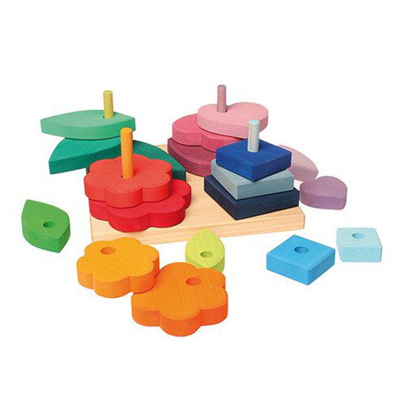 Wieża do układania, różne kształty 1+, Grimm's