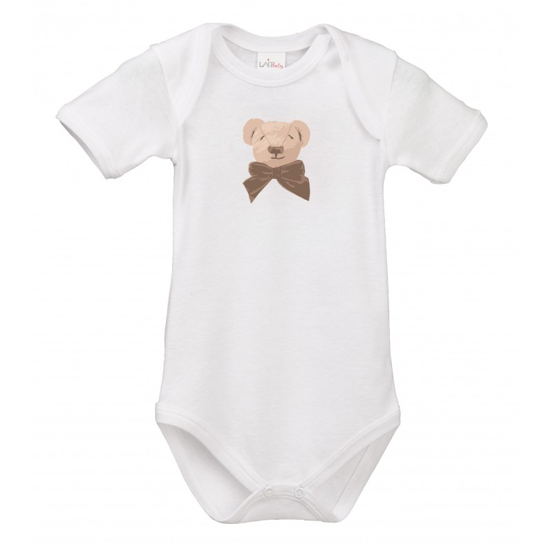 Lait Baby Organic Body Short Sleeve Cubby the Teddy