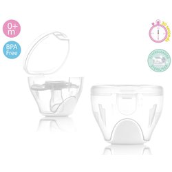 Pojemnik do sterylizacji smoczków, biały, Kiokids