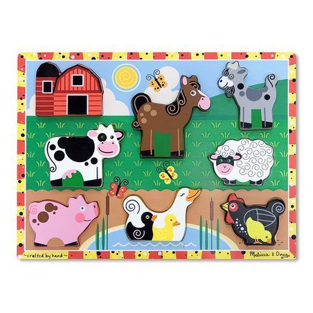 Melissa&Doug® - Melissa & Doug puzzle 3d  wiejskie zwierzęta