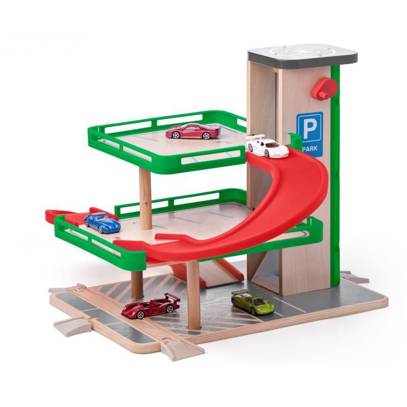 Woody - Zabawka dla chłopca Garaż z autkami SIKU