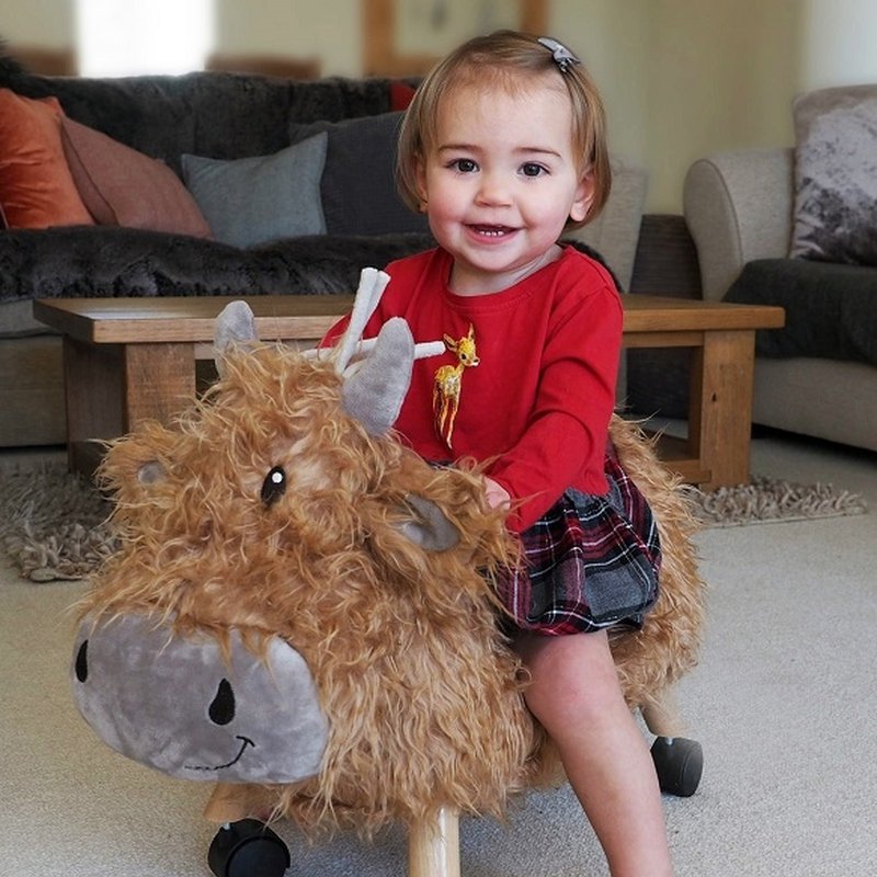 Little Bird Told Me Jeździk Krówka Hubert