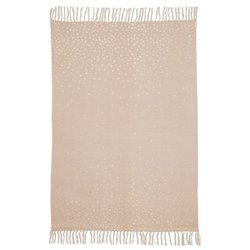 Done by Deer Dywan Bawełniany Gold/Powder