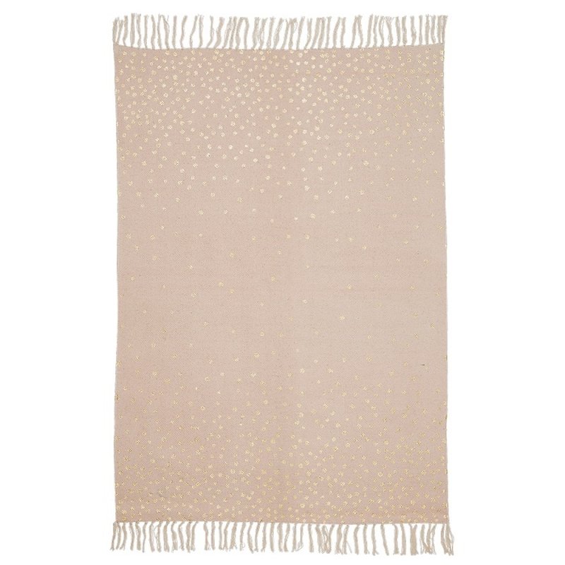 Done by Deer Dywan Bawełniany Gold/Powder