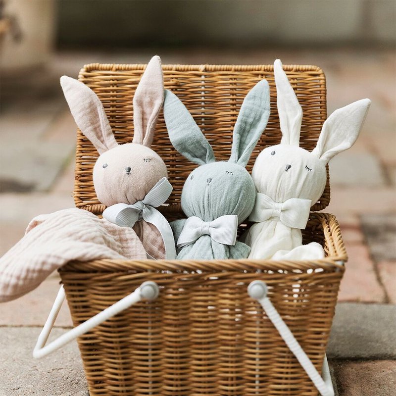 Elodie Details - Kocyk Przytulanka Blinkie Bonnie, biały