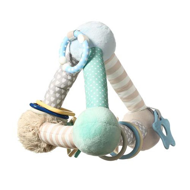 BABYONO - 898/02 Zabawka edukacyjna  MINT PYRAMID TINY YOGA