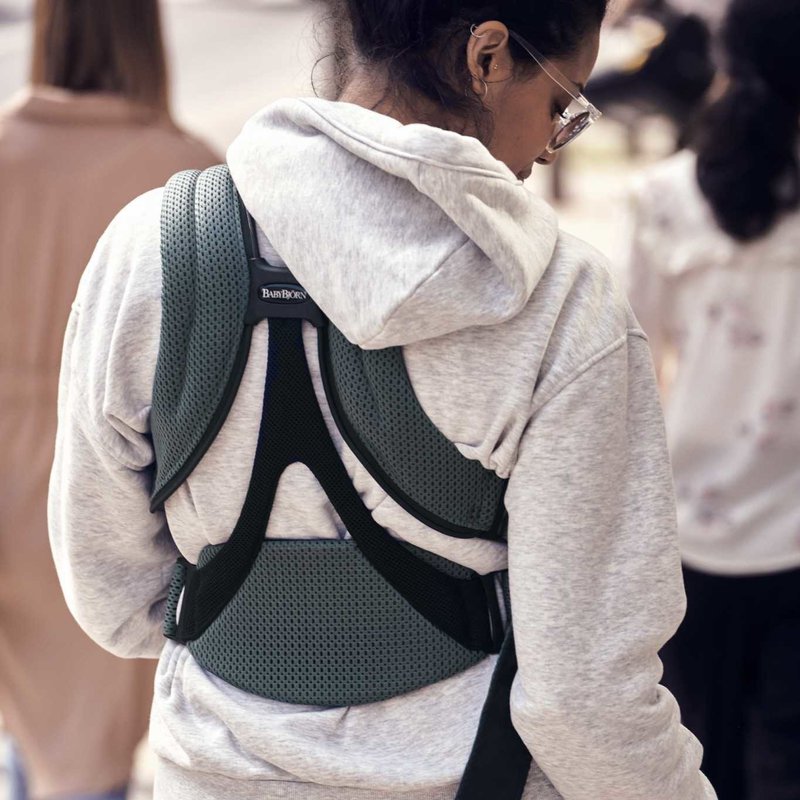 BABYBJORN MOVE 3D Mesh - nosidełko, Zielony