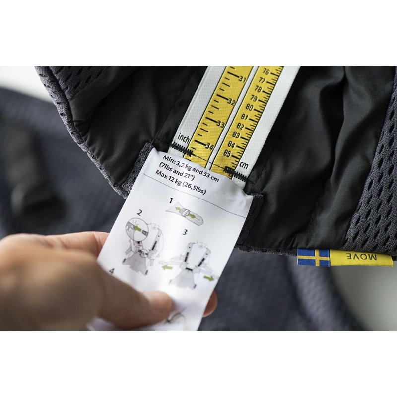 BABYBJORN MOVE 3D Mesh - nosidełko, Zielony