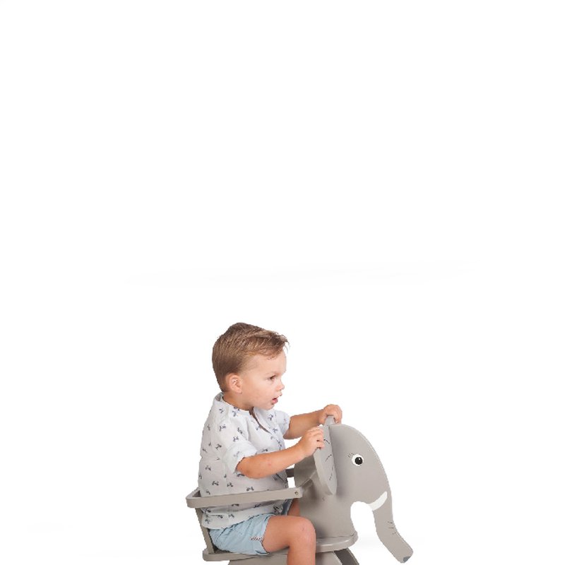 CHILDHOME - Bujak na biegunach Słonik Grey