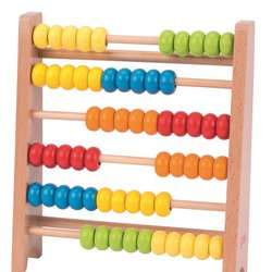 Goki® - Goki - Małe kolorowe liczydło drewniane