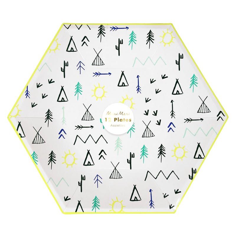 Meri Meri - Talerzyki Tipi Las