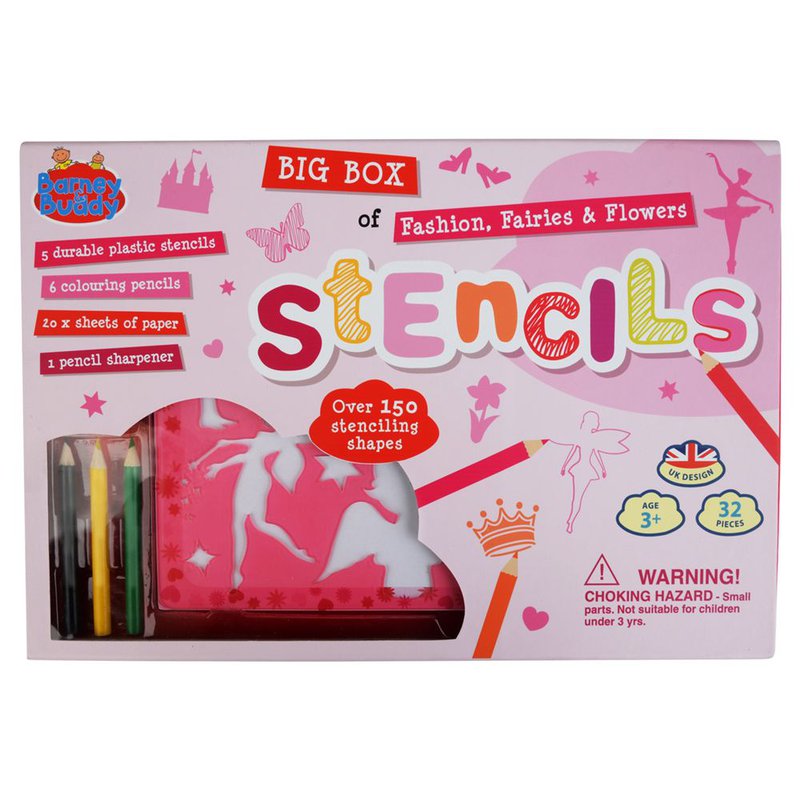 Buddy  & Barney - Szablony wróżki fashion - duży zestaw