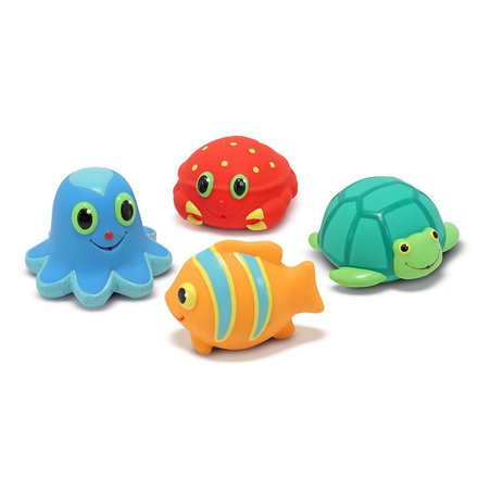 Melissa&Doug® - Gumowe zabawki do kąpieli - morskie stwory