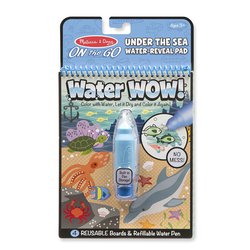Melissa&Doug® - Malowanka kolorowanka wodna - Podwodny Świat -WaterWow