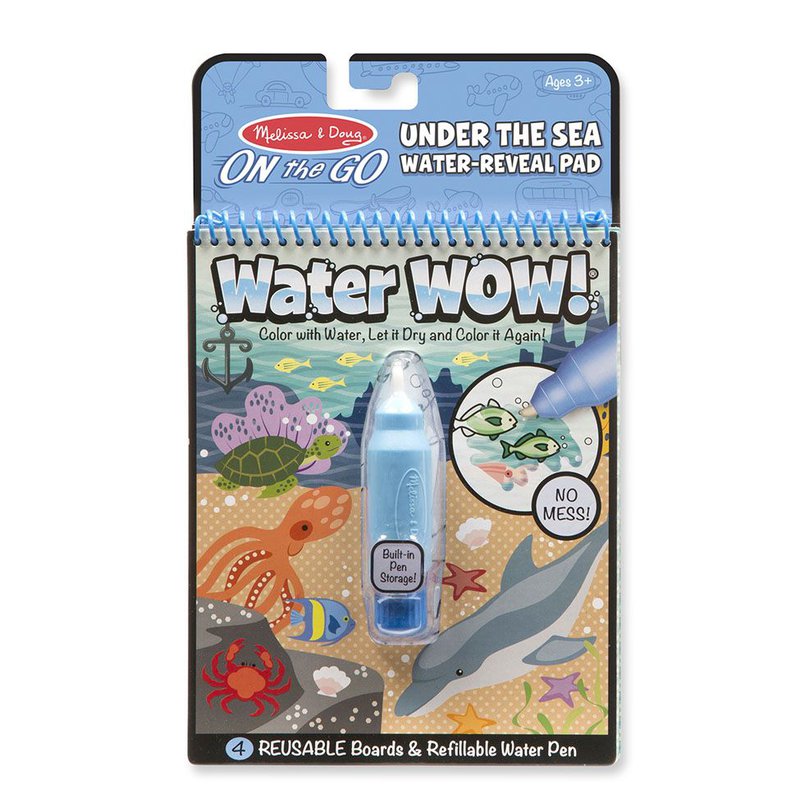 Melissa&Doug® - Malowanka kolorowanka wodna - Podwodny Świat -WaterWow