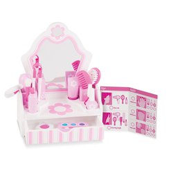 Melissa&Doug® - Domowy salon piękności - toaletka z lustrem