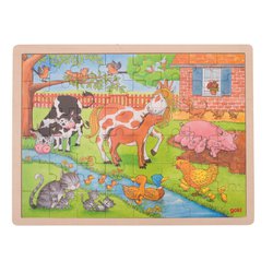 Goki® - Goki - Puzzle duże Życie na wsi