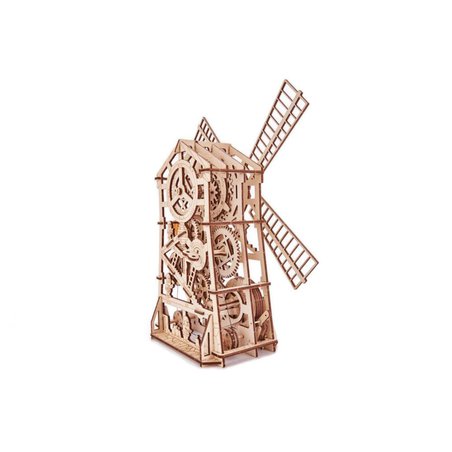 Wood Trick – Drewniane mechaniczne puzzle 3D - Wiatrak Wood Trick – Drewniane mechaniczne puzzle 3D - Wiatrak