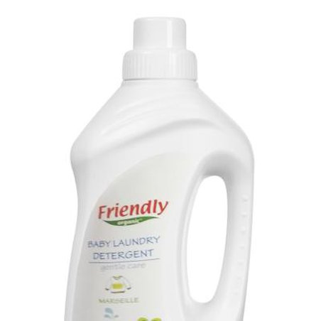 Friendly Organic, Płyn do prania ubranek dziecięcych, 1L, Mydło Marsylskie FRIENDLY ORGANIC