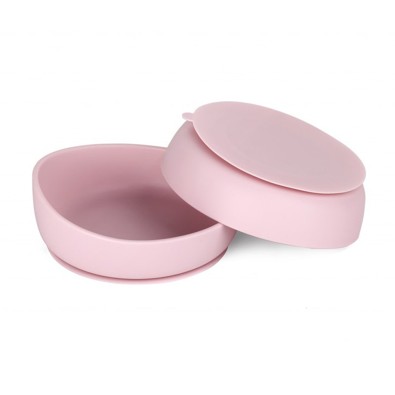 Bickiepegs - Miseczka-Talerzyk Doidy Bowl z przyssawką - różany