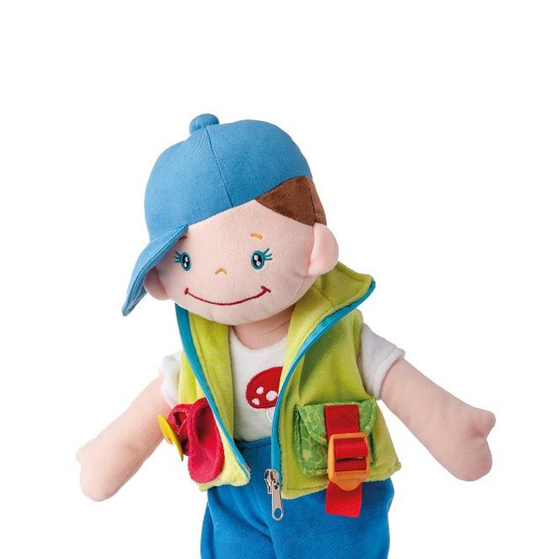 Niny - Lalka sensoryczna z zapięciami  Krystian