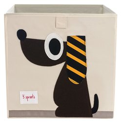 3 Sprouts Pudełko Na Zabawki Piesek