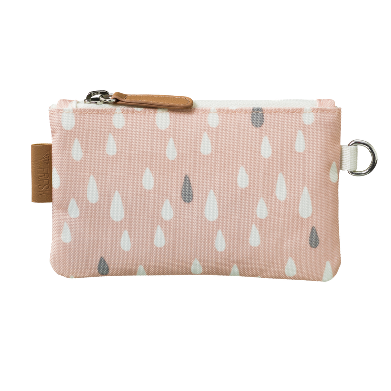 Fresk Portfel Kropelki Pink FRESK