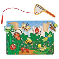 Melissa&Doug® - Melissa and Doug  - Układanka magnetyczna owady