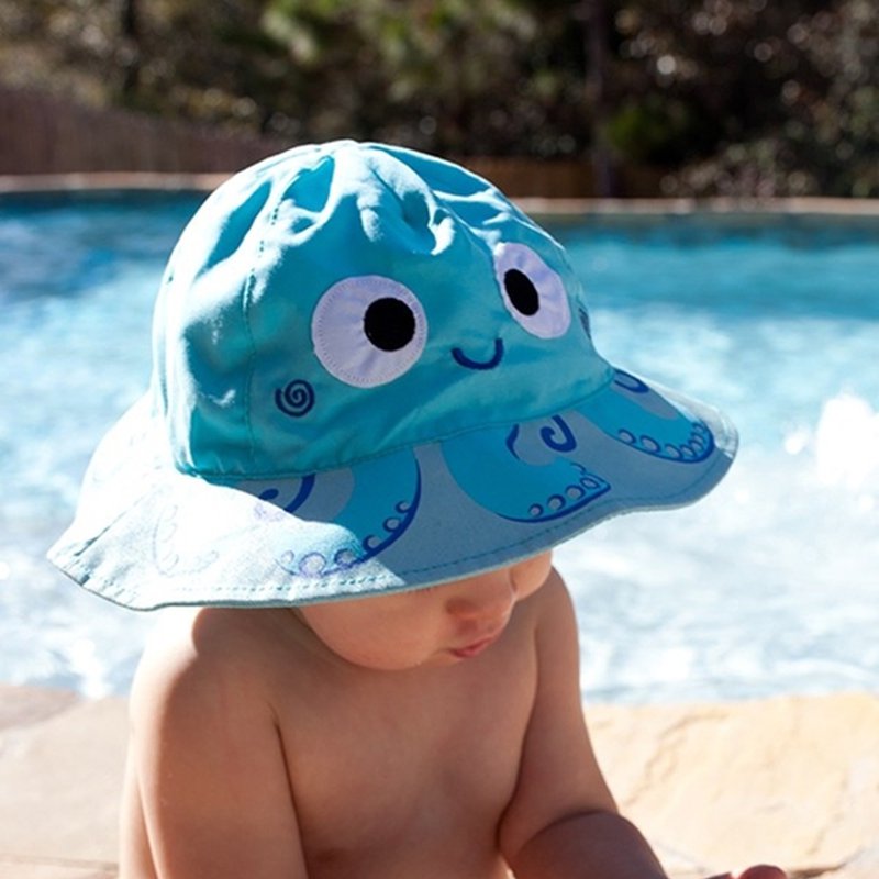 Zoocchini Kapelusz UV 50+ Ośmiornica 3-6M