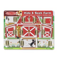 Melissa&Doug® - Melissa and Doug - Otwórz i zamknij - Układanka Zabawa w chowanego