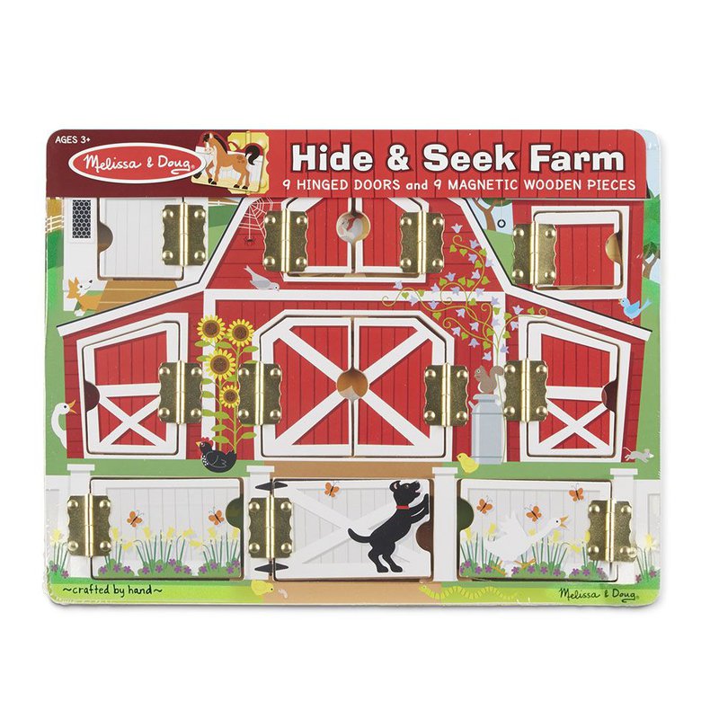 Melissa&Doug® - Melissa and Doug - Otwórz i zamknij - Układanka Zabawa w chowanego