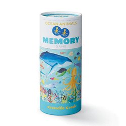 Crocodile Creek® - Memo, 72 el., motyw Zwierzęta morskie, CC-3004-3