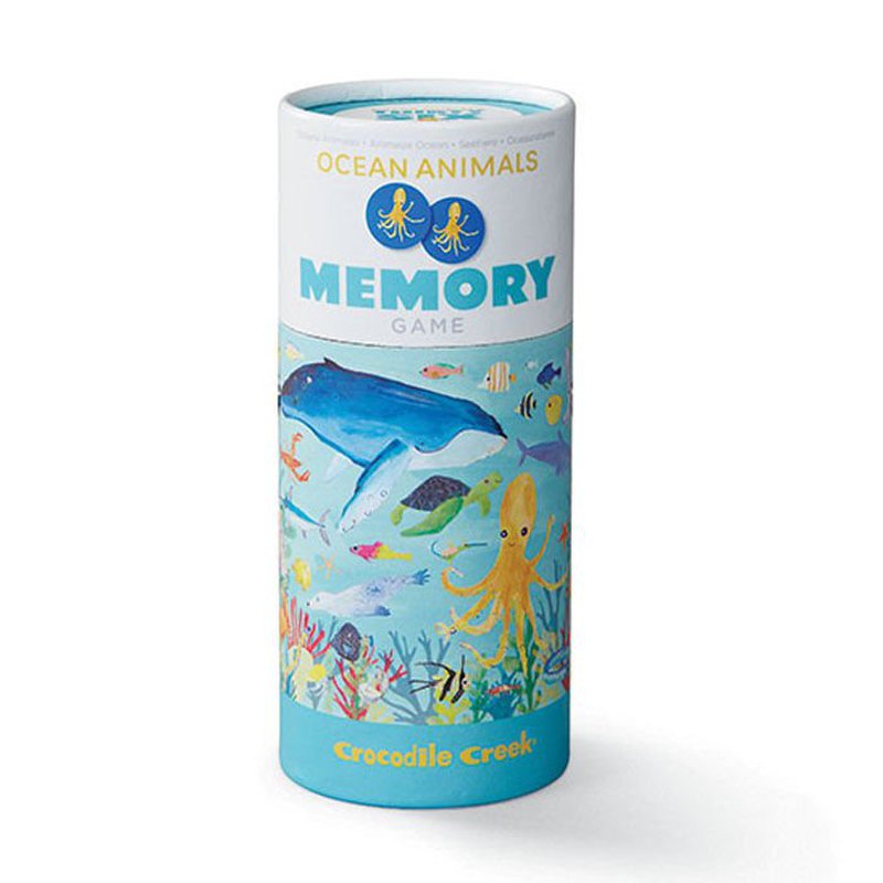 Crocodile Creek® - Memo, 72 el., motyw Zwierzęta morskie, CC-3004-3