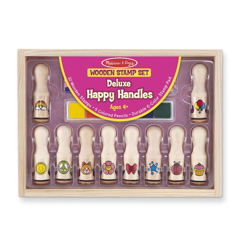 Melissa&Doug® - Melissa & Doug - Melissa and Doug - zestaw stempelków DeLuxe