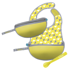 Śliniak dla niemowlaka w saszetce, Pine Slice, b.box