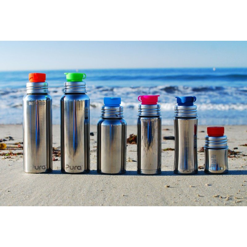 Ustnik Sport do butelek, różowy, Pura Kiki