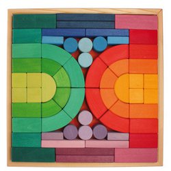 Zestaw budowlany w stylu romańskim 3+, Grimm's