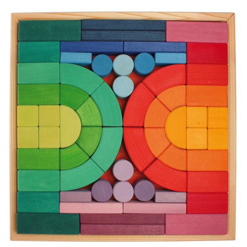 Zestaw budowlany w stylu romańskim 3+, Grimm's