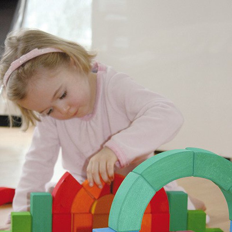 Zestaw budowlany w stylu romańskim 3+, Grimm's