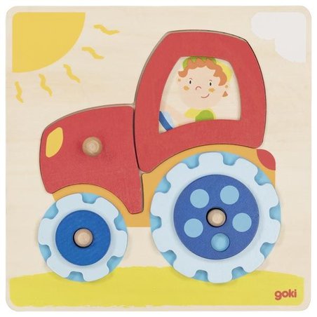 Goki® - Goki Układanka z traktorem