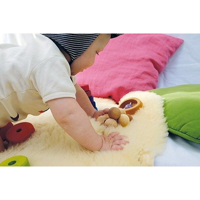 Drewniane Perełki do chwytania 0+, Grimm's