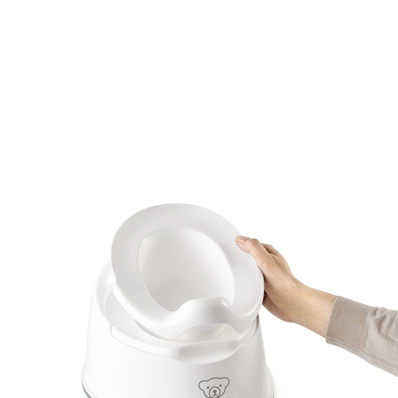 BABYBJORN - nocnik Smart - biały 2019