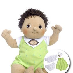 Rubens Barn® - Lalka Rubens Baby, Max z 4 ubrankami, Rubens Barn, RB-120093
