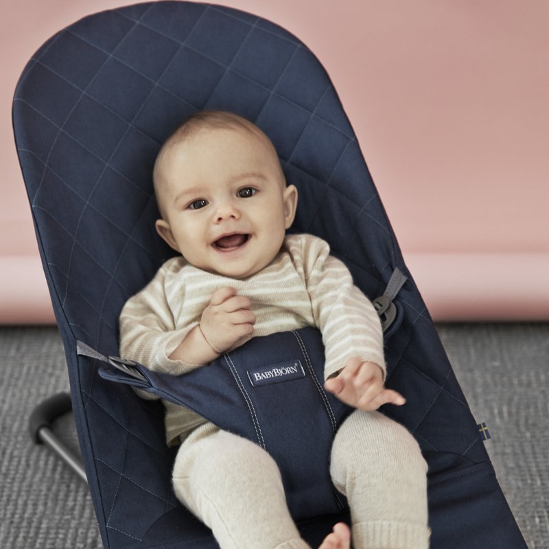 BABYBJORN - leżaczek BLISS - Granatowy