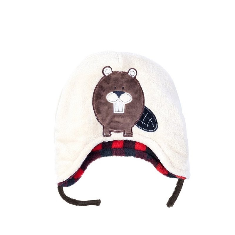 FlapJack Czapka Zimowa Łoś/Bóbr Rozmiar S