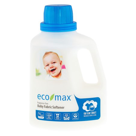 Eco-Max, Zmiękczacz do ubranek dziecięcych, bezzapachowy, 1,5L