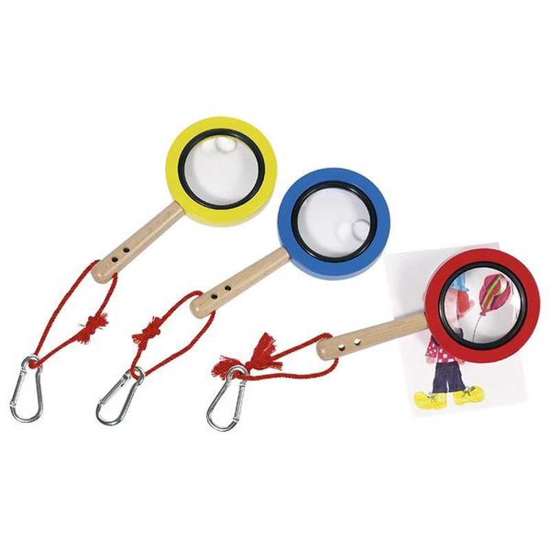 Goki® - Goki - Lupa powiększająca z karabińczykiem