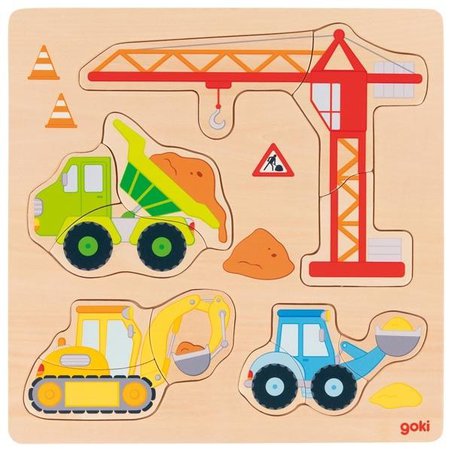 Goki® - Puzzle Goki pojazdy budowy